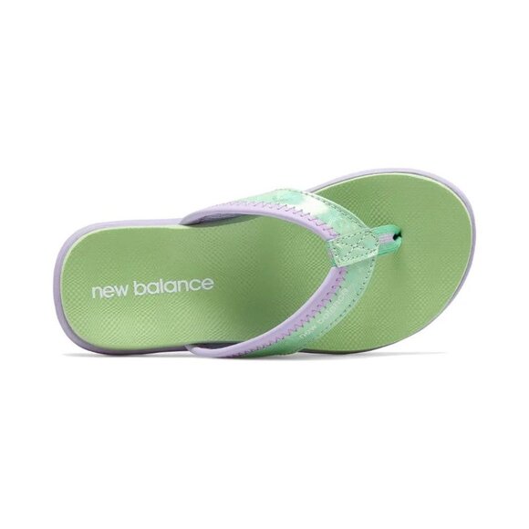 NEW BALANCE KID’S JOJO THONG SANDALS Violet/Mint - Picture 2 of 6